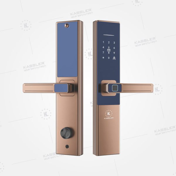 Khóa cửa điện tử Kassler KL 567 CNC Copper
